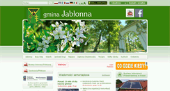 Desktop Screenshot of jablonna.pl